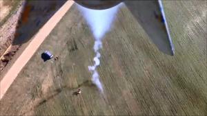 Snap shoot at 400 feet above the launch site.